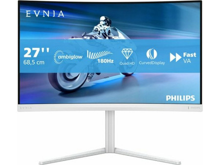 Philips Evnia 27M2C5501 VA HDR Curved Gaming Monitor 27" 2560x1440 QHD 180Hz 1ms