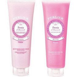 Perlier Fresia Shower Gel 250ml + Body Cream 250ml