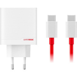 OnePlus Φορτιστής με Καλώδιο USB-C με Θύρα USB-A & Θύρα USB-C 80W Quick Charge 3.0 & Power Delivery