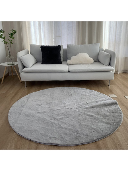 Anna Riska Felicity Χαλί Στρογγυλό Shaggy 160cm 433538 Silver Grey
