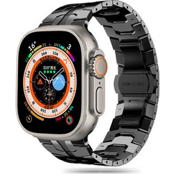 Techsuit W063 Λουράκι Μεταλλικό Black (Universal 22mm)