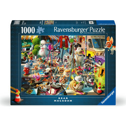 Puzzle Ravensburger The Dog Walker 1000 Κομμάτια
