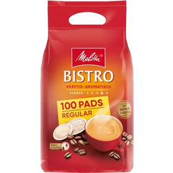Melitta Κάψουλες Espresso Bistro Regular Συμβατές με Μηχανή E.S.E Pod 100τμχ