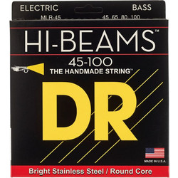 DR Strings HI-Beams Σετ 4 Χορδές Ηλεκτρικού Μπάσου Stainless Steel 45-100" Medium Tension