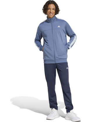 Adidas Sportswear Ανδρικό Σετ Φόρμας με Λάστιχο Μπλε IY6673