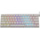 White Shark Wakizashi Ασύρματο Μηχανικό Gaming Πληκτρολόγιο 60% με Custom Blue Διακόπτες RGB White