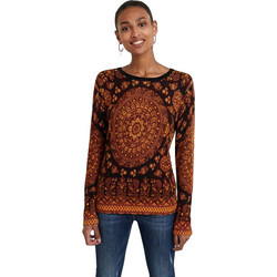Desigual Lugano Γυναικεία Πλεκτή Μπλούζα Rusted 20WWJF85-6045