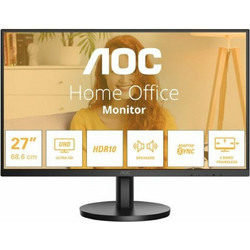 AOC U27B3A IPS HDR Monitor 27" 3840x2160 4K UHD 60Hz 4ms