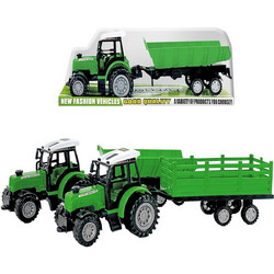 ToyMarkt Τρακτέρ με Ρυμούλκα 902347