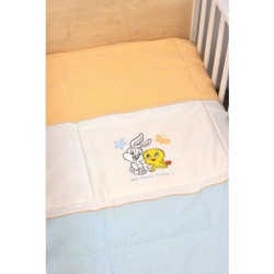 Ωμέγα Bebe Baby Looney Tunes Des 05 Βρεφικό Πάπλωμα Κούνιας 140x100cm Πολύχρωμο