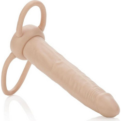 CalExotics Dual Penetrator Ρεαλιστικό Dildo 13cm Flesh