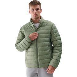 4F Ανδρικό Μπουφάν Χειμωνιάτικο Puffer Χακί 4FWAW24TDJAM483-43S