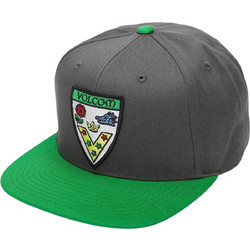 Volcom Fergadelic Ανδρικό Καπέλο Jockey Snapback Υφασμάτινο Ανθρακί D5532403-DGP