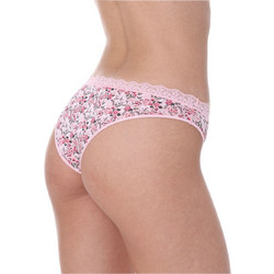 Apple Γυναικεία Brazil με Δαντέλα Ροζ 2Pack 0222303-Floral