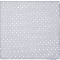 Lorelli Dots Πάνα Αγκαλιάς από Μουσελίνα Γκρι 80x80cm