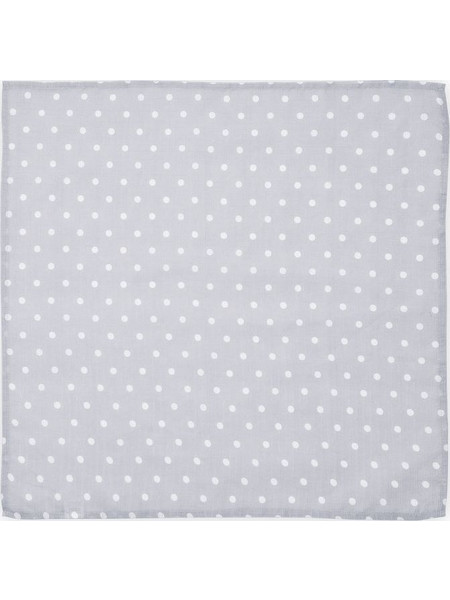 Lorelli Dots Πάνα Αγκαλιάς από Μουσελίνα Γκρι 80x80cm