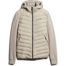 Superdry Ανδρικό Μπουφάν Χειμωνιάτικο Puffer Μπεζ M2013532A-7MO
