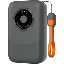 Dudao K21Pro Mini Power Bank 20000mAh 22.5W με Θύρα USB-A & Θύρα USB-C Grey