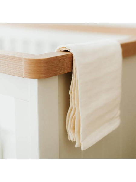 JomaHome Πάνα Αγκαλιάς από Μουσελίνα Εκρού 70x70cm