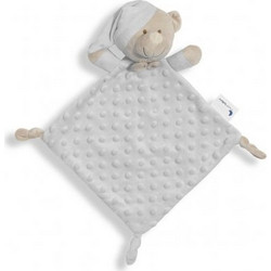 Interbaby Πανάκι Παρηγοριάς Αρκουδάκι Γκρι DU003G