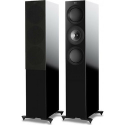 KEF R-7 Meta Ζεύγος Ηχείων Hi-Fi Δαπέδου 200W 3 Δρόμων Gloss Black
