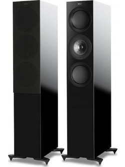 KEF R-7 Meta Ζεύγος Ηχείων Hi-Fi Δαπέδου 200W 3 Δρόμων Gloss Black
