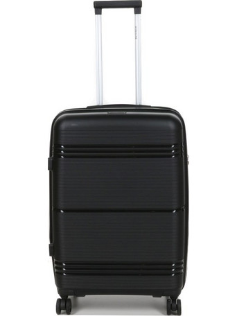 Worldline 96362-01 Βαλίτσα Μεσαία 65x44x28cm με 4 Ρόδες Μαύρη
