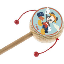 Parisis Μπομπονιέρα Βάπτισης Τυμπανάκι Mickey Mouse Travel από Ξύλο