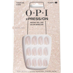 OPI Throw Me a Kiss Square Tips Νυχιών 30τμχ