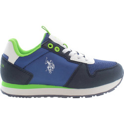U.S. Polo Assn. Παιδικά Sneakers Navy Μπλε Lime NOBIK008K3TH1-BLU