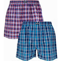 Minerva Ανδρικά Μποξεράκια Σετ 2Pack 96-23074 RB