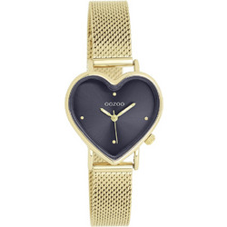 Oozoo Timepieces Γυναικείο Ρολόι με Χρυσό Μεταλλικό Μπρασελέ C11446