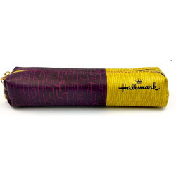Hallmark Lines Κασετίνα Βαρελάκι Μωβ Κίτρινη 333-06001
