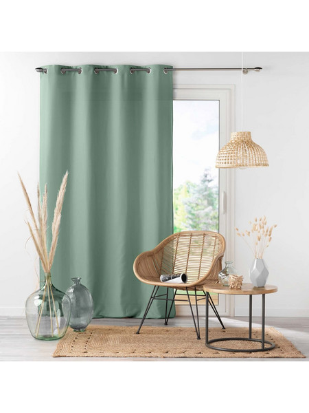 Spitishop Κουρτίνα Παραθύρου με Τρουκς 140x260 Absolu 1611732 Sage