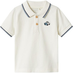 Name It Παιδικό Polo Κοντομάνικο Μπεζ 13241058
