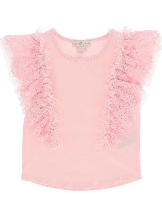 Angel's Face Saige Παιδικό T-Shirt Αμάνικο Ροζ 5056440787273