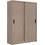 Woodwell Δίφυλλη Ντουλάπα Ρούχων Συρόμενη Vanity Sonoma 120x60x200cm Ε7354,3
