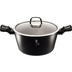 Berlinger Haus Black Silver Collection Κατσαρόλα Αλουμινίου Επίστρωση Μαρμάρου 20cm 2.5lt