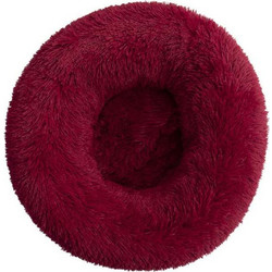 Glee Geneva Ultra Comfort Πουφ Κρεβάτι Σκύλου Μπορντό 50x50cm G87728