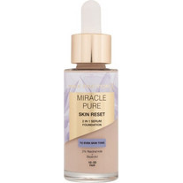 Max Factor Miracle Pure Skin Reset 2in1 85-90 Medium To Deep Liquid Foundation 30ml