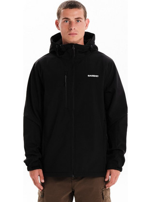 Basehit Ανδρικό Μπουφάν Χειμωνιάτικο Softshell Μαύρο 242.BM11.207