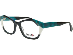Genesis GV1580 C2 Γυναικείος Σκελετός Γυαλιών Οράσεως Κοκάλινος Πολύχρωμος