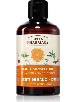 Green Pharmacy Cinnamon & Sweet Orange Λάδι Καθαρισμού 250ml