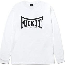 Huf Ανδρικό Φούτερ Λευκό TS02287