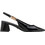 Guess Zabela Γόβες Slingback Λουστρίνι με Χοντρό Χαμηλό Τακούνι Μαύρες FLPZABPAF05