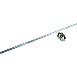 Toorx 10-432-022 Ίσια Μπάρα 6kg Φ25mm 150cm με Βιδωτά Κολάρα
