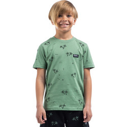 District75 Παιδικό T-Shirt Κοντομάνικο Πράσινο Mint 125KBSS-383-067