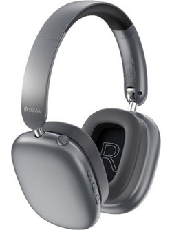 Devia EM035 Pro2 Ασύρματα Bluetooth Ακουστικά Over Ear με Noise Cancelling Γκρι