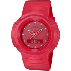 Casio G-Shock Γυναικείο Ρολόι με Φούξια Καουτσούκ Λουράκι AW-500BB-4EDR