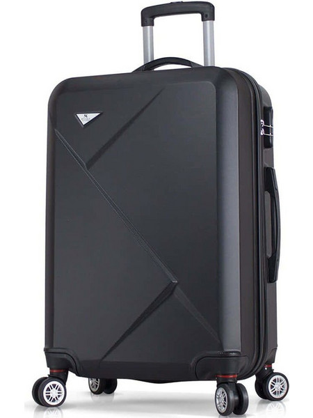 My Valise Diamond 853MYV1215 Βαλίτσα Μεγάλη 67x43x28cm με 4 Ρόδες Μαύρη
